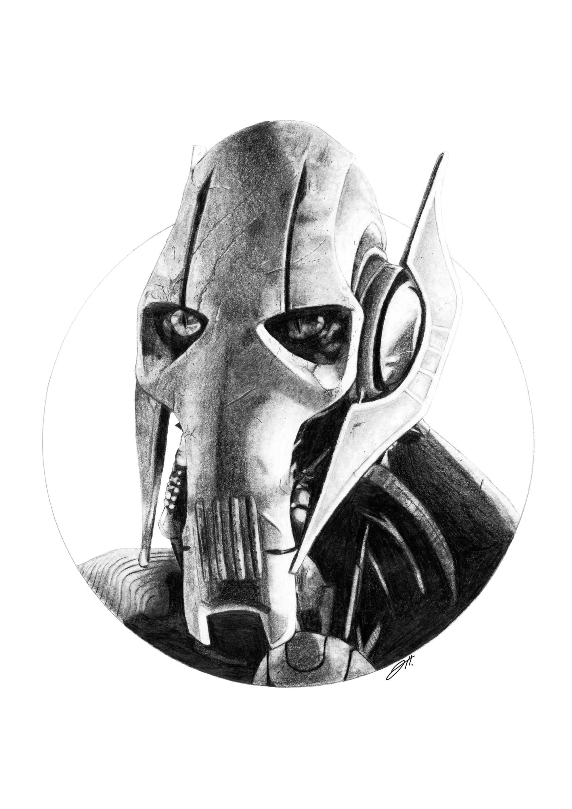 General Grievous Portrait Art Print