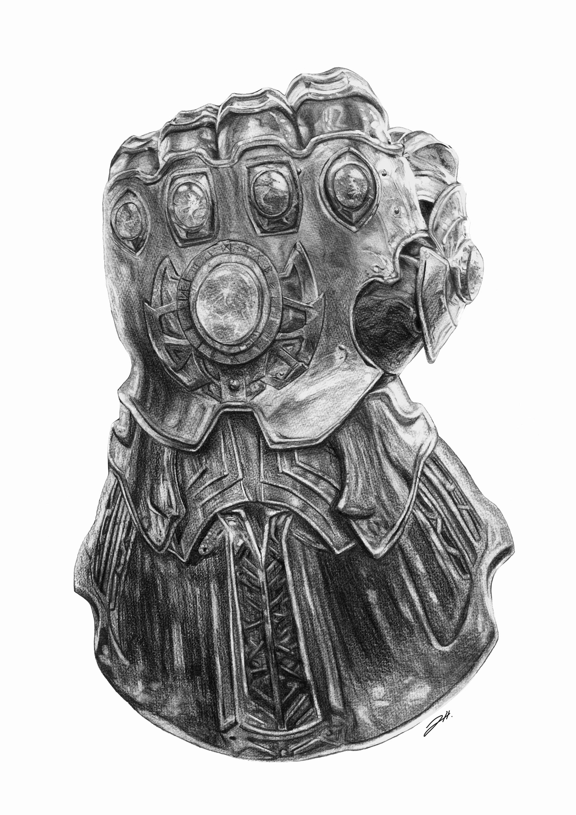 Infinity Gauntlet Art Print