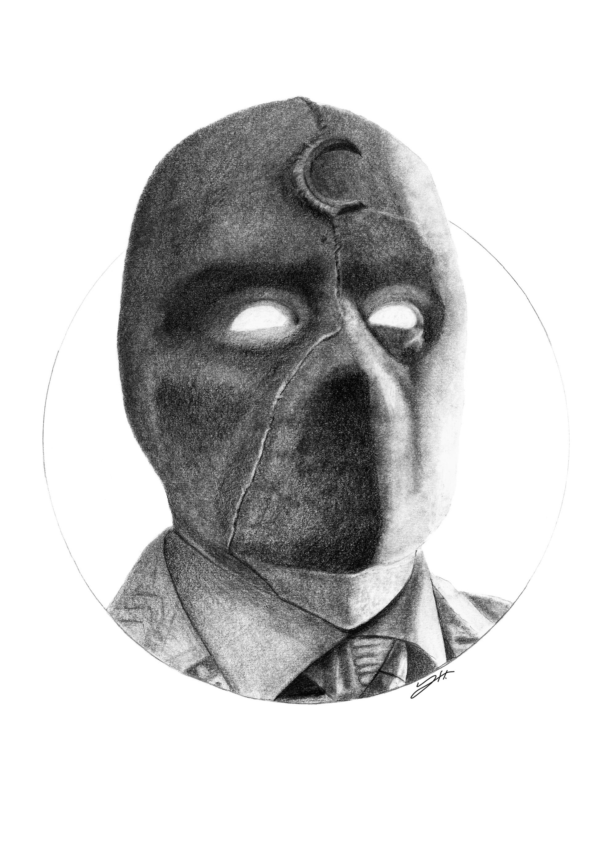 Mister Knight Portrait Art Print