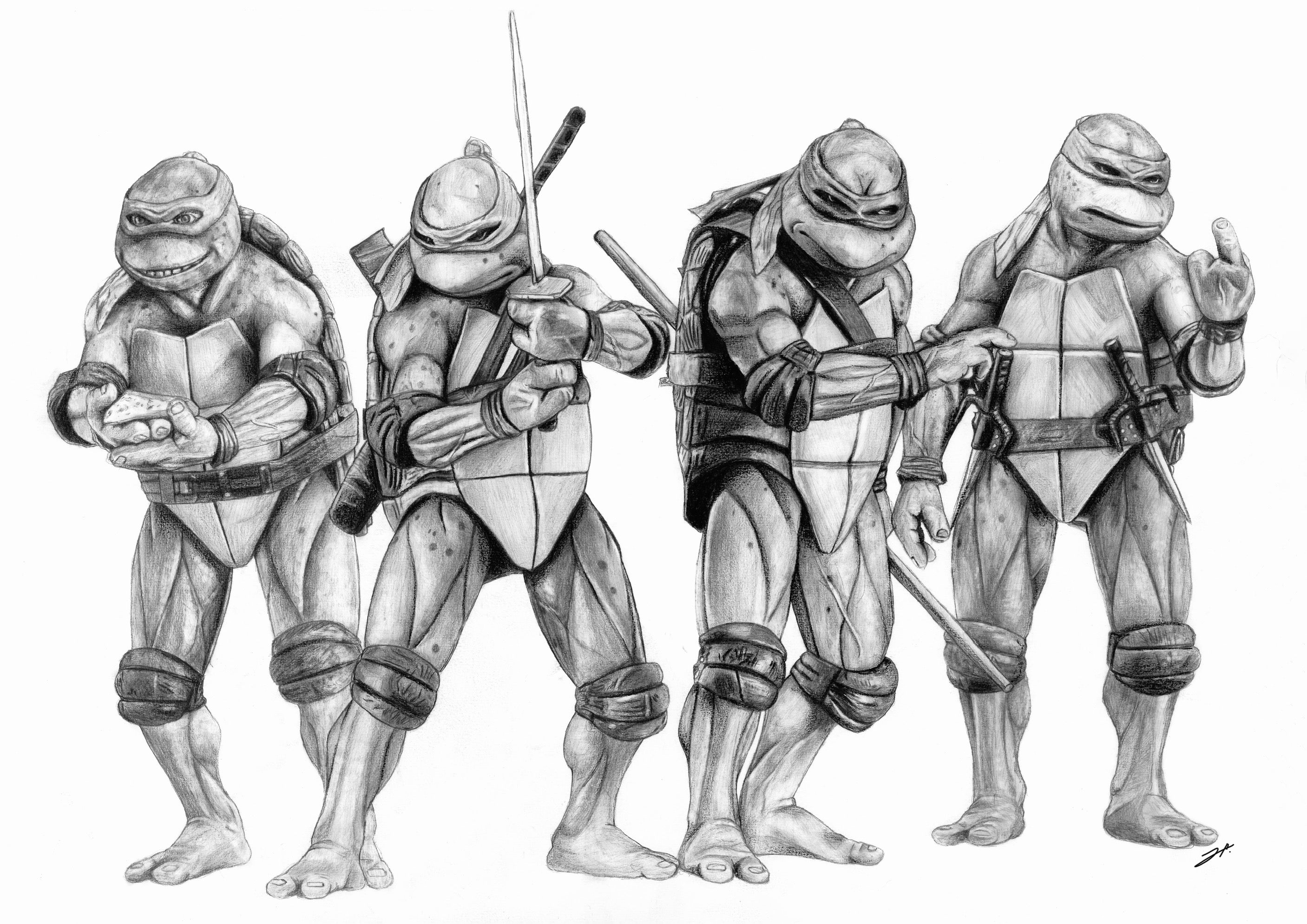 TMNT Art Print